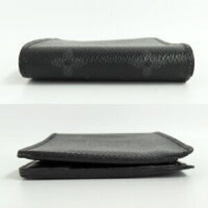 Louis Vuitton Wallet Black Multiple Leather